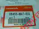 06455-mat-e22 Honda Oem Brake Pads
