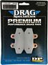 187093 Drag Specialties Ds Premium Sintered Metal Brake Pads Rear Harley