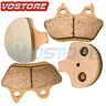282973051 Foreverun Motor Front Rear Sintered Brake Pads Fit Harley Flstsc