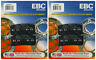 38-4740 Ebc Brakes Organic Brake Pads Packs Enough For Rotors