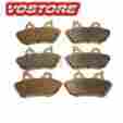 454387 Foreverun Motor F R Sintered Brake Pads Harley Fxdx Fxdl Fxdxt Flhtcu-i Flhx Flhxi Street Glide 609613193194