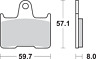 715ls Sbs Ls Sintered Brake Pads