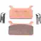 8451797 Drag Specialties Ds Organic Kevlar Brake Pads Rear Harley Flhr Road King 1995-1999