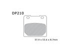 Dp210 85-89 Dp Brakes Std Brake Pads Front For Suzuki Vs 700 Glfg Glpg Glefg Glepg Intruder