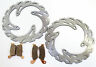 A-10512 Kawasaki Front And Rear Rip Tide Brake Rotors 191916569405