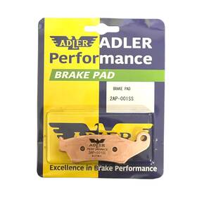 2ap-001ss Adler Performance Brake Pad Front Sintered Honda Crf