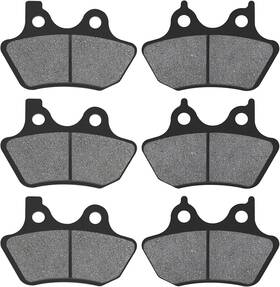400-3b Ahl Front And Rear Brake Pads Set For Harley Flhtcu-i Electra Glide Ultra Classic