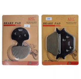Ahl 94/200 Front Rear Brake Pads For Sportster Softail Series All Models 1988-1999