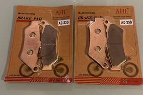 A0-23s Ahl Brake Pads - Front And Rear Sintered Copper-based Motorcycle