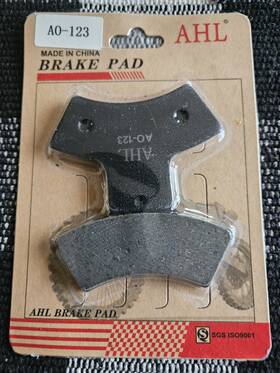 Ao-123 Ahl Break Pad Motorcycle Parts New Sealed