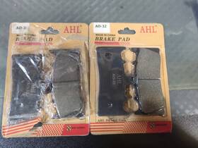Ao-32 Ahl Lot Of 2 Sets Motorcycle Brake Pad- Open Box #12