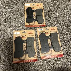 Ao-65 Ahl Motorcycle Brake Pads Brand New 3 Packages