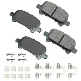 Act828a Akebono Brake Corporation Pads Rear For Toyota Avalon 00-07 Camry 00-06