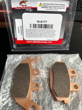 18-8177 All Balls Brake Pad Kit Sintered