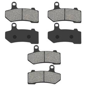 B054093-01 Anoety Front And Rear Brake Pads Replacement For Harley Road Glide Ceramic