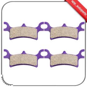 App Autoparts App83601201s 2 Pair For 2003-2005 Polaris Twin Sportsman 600 700 Brake Pads Set