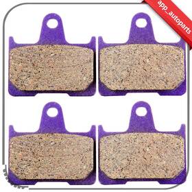 App Autoparts App83601501s Replacement For 2004-2005 Suzuki Gsxr750 Gsxr600 Gsxr1000 2 Pair Brake Pads