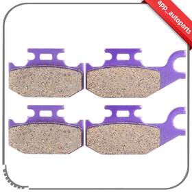 App Autoparts App83602201s Replacement For 2002-2004 Bombardier 4x4 Quest 500 650 2 Pair Brake Pads