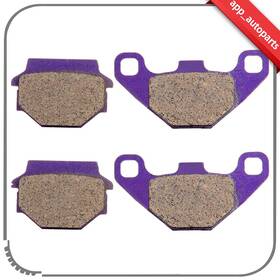 App99164501s App Autoparts Front And Rear Carbon Fiber Brake Pads Kit Replace For 1986 Kawasaki Kx500