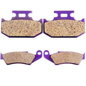 Aupo991240tr Asucarparts Front And Rear Carbon Fiber Brake Pads For 1999 Suzuki Dr350