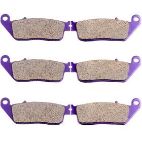 Aupo991281tr Asucarparts Front And Rear Triumph Thunderbird For 1998-2003 Carbon Fiber Brake Pads