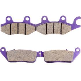 Aupo991283tr Asucarparts For 2005 2006 2007 2008 Daelim Roadwin Carbon Fiber Front And Rear Brake Pads
