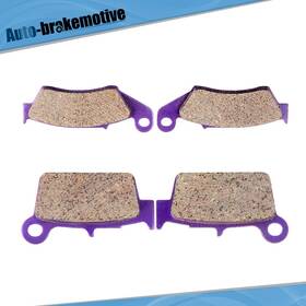 Auto-brakemotive Auto991242001 Carbon Fiber Brake Pads For 2006 2007 2008-2012 Aprilia Rxv450 Kawasaki Kx450f