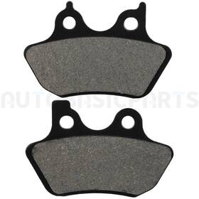 12619507 Autobasicparts For 2000-2003 Harley-davidson Fxstb Night Train 2 Pcs Brake Pads Rear