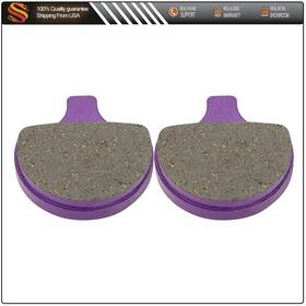 Aut05242801s Autodealsparts Front Brake Pads Carbon Fiber For Harley Flstsc/flstsci Springer Classic 05-07