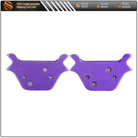 Aut05243501s Autodealsparts Rear Brake Pads Carbon Fiber For 1988-99 Harley Davidson Sportster Dyna Softail