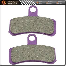 Aut05245601s Autodealsparts Front Brake Pads Carbon Fiber For Harley Dyna Softail Series 2008-2010 Fa457