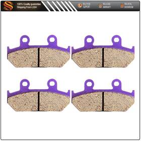 Aut99123501s Autodealsparts Front Carbon Fiber Brake Pads For 1990-2000 1991 Honda Goldwing 1500 Gl1500se