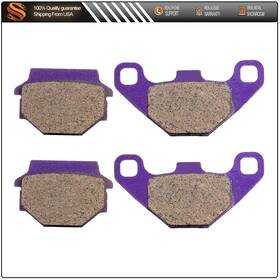 Aut99127501s Autodealsparts Front Rear Brake Pads Carbon Fiber For 1986 Kawasaki Kx125 Kx250 Kx500