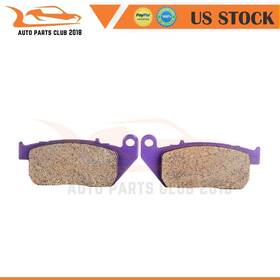 Autopartsclub2018 Ap052425a1c18 Front Carbon Fiber Brake Pads Fits 2004-2008 Harley Xl 1200 R Sportster Roadster