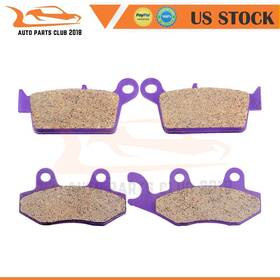 Autopartsclub2018 Ap991231a1c18 Front And Rear Carbon Fiber Brake Pads For Kawasaki Klx250s Klx250sf 2009