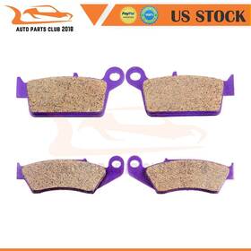 Autopartsclub2018 Ap991239a1c18 Front And Rear Carbon Fiber Brake Pads For 2000-2009 Gas Ec200