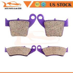 Autopartsclub2018 Ap991241a1c18 Brake Pads Fits Honda Crf250 Crf250r 2004-2012 Front Rear Motorcycle