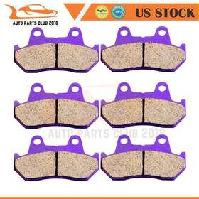 Autopartsclub2018 Ap991259a1c18 F R Carbon Fiber Brake Pads For Hodna Goldwing 1200 Gl1200 1984-1987 1985 1986
