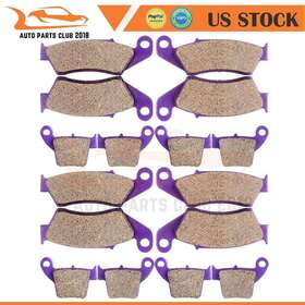 Autopartsclub2018 Ap991301a1c18 F R Carbon Fiber Brake Pad For Honda Cr125r/cr250r