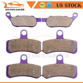 Autopartsclub2018 Ap991306a1c18 F R Brake Pads For Harley Dyna Fat Bob Fxdf 2008 2009 2010 2011 2012 Fiber