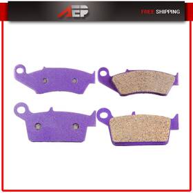 Au991239py01 Autopuppy Carbon Fiber Brake Pads Front Rear For 2001-2009 Gas Ec125 Ec200 Ec250 Ec300