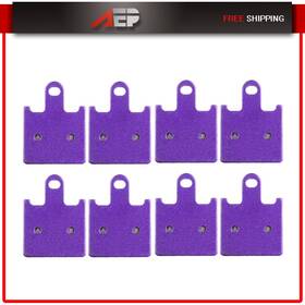 Au991293py01 Autopuppy Carbon Fiber Brake Pads Front For 2009 2010 2011 2012 Kawasaki Zx600r Ninja Zx6r