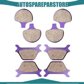 Aus836003s01 Autosparepartstore 4 Pair Brake Pads Replacement Set Fits 1988-1999 Harley-davidson Xlh1200 Aus836003s01 Autosparepartstore 4 Pair Brake Pads Replacement Set Fits 1988-1999 Harley-davidson Xlh1200