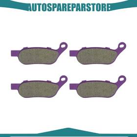 Aus836020s01 Autosparepartstore 2 Pair Brake Pads Replacement Fits 2008-2011 Harley-davidson Fxcwc Rocker C