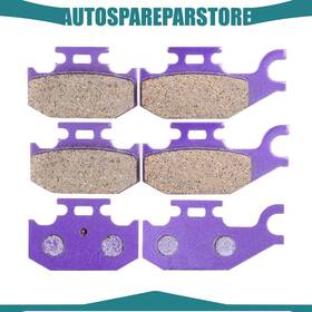 Aus836023s01 Autosparepartstore 3 Pair Brake Pads Replacement Fits 2003-2006 Bombardier 4x4 Ho Outl&er 400