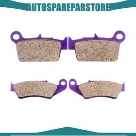 Aus991242s01 Autosparepartstore Front Rear Carbon Fiber Brake Pads Fits 2005- 2009 2010 2011 Suzuki Rmz450