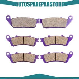 Aus991246s01 Autosparepartstore Front Rear Carbon Fiber Brake Pad Fits Victory Vision Tour 2008- 2010 2011 2012