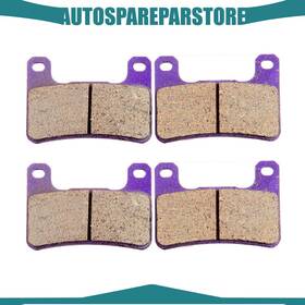 Aus991251s01 Autosparepartstore Front Carbon Fiber Brake Pads Fits 2011 Kawasaki Ninja 1000 Zx1000g