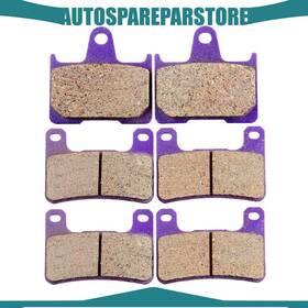 Aus991253s01 Autosparepartstore Front Rear Brake Pads Fits 2004 2005 Suzuki Gsxr750 Gsx-r750