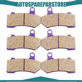 Aus991257s01 Autosparepartstore Front Rear Brake Pad Carbon Fiber For 08 Harley Electra Glide Classic Efi Flhtci